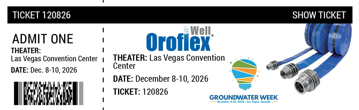 Groundwater Week ticket